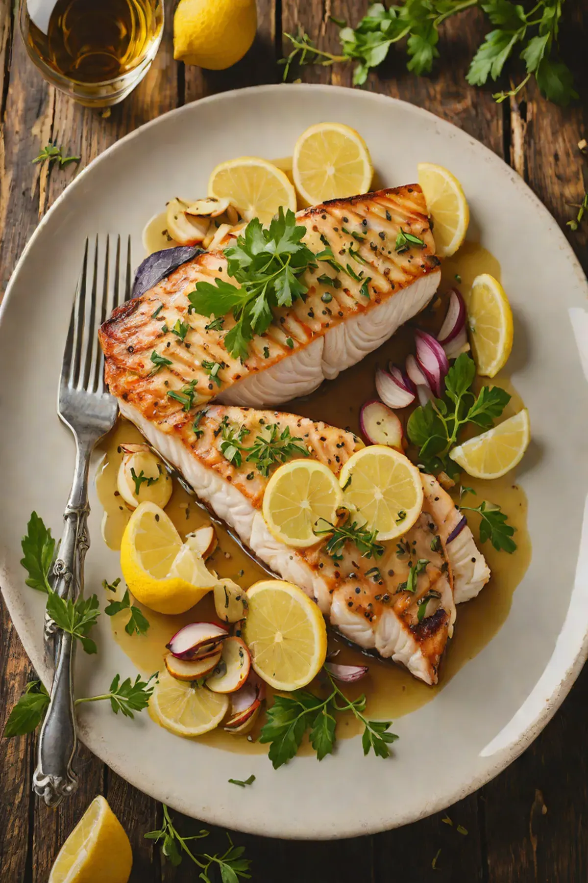 Roasted Swordfish with Ginger