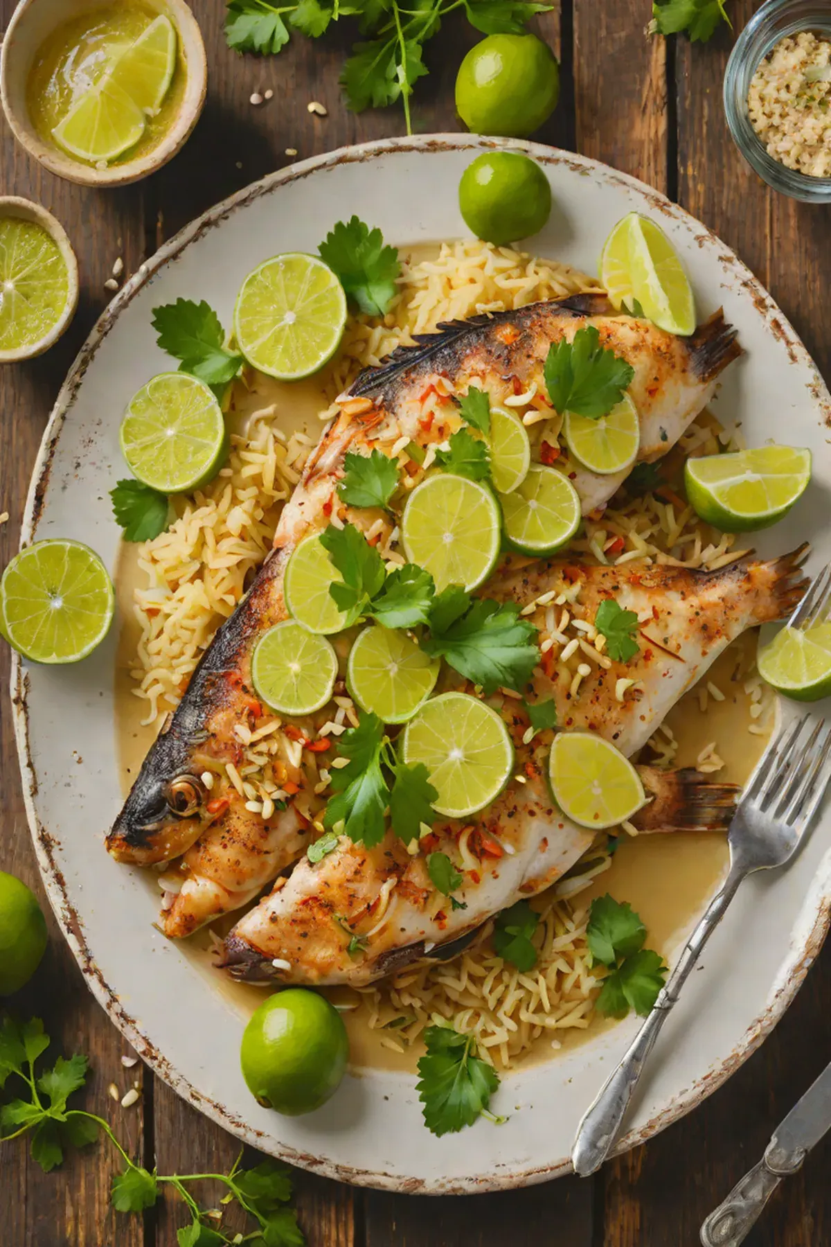 Roasted Tilapia with Cassava