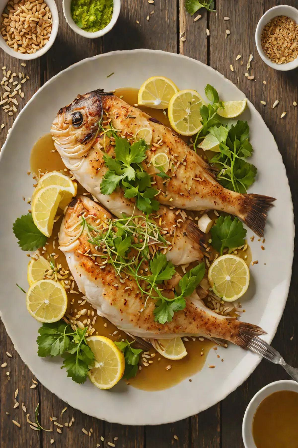 Roasted Tilapia with Ginger