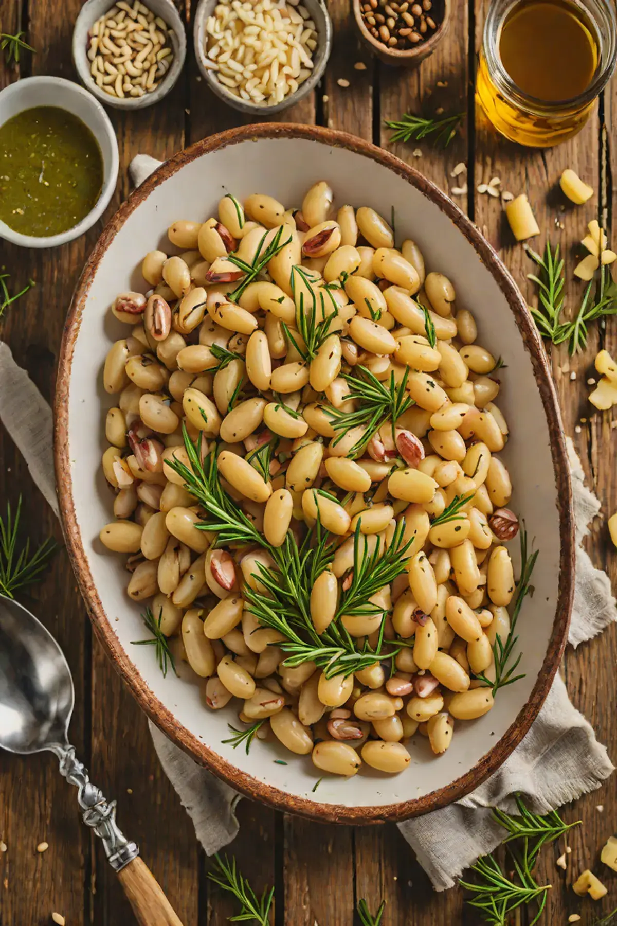Roasted White Beans with Potato