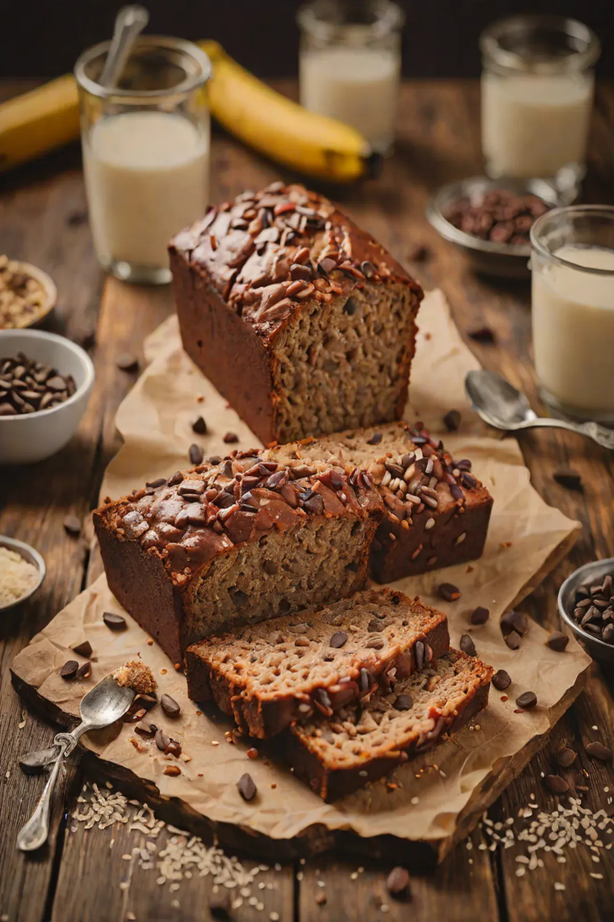 Ruby Chocolate Banana Bread