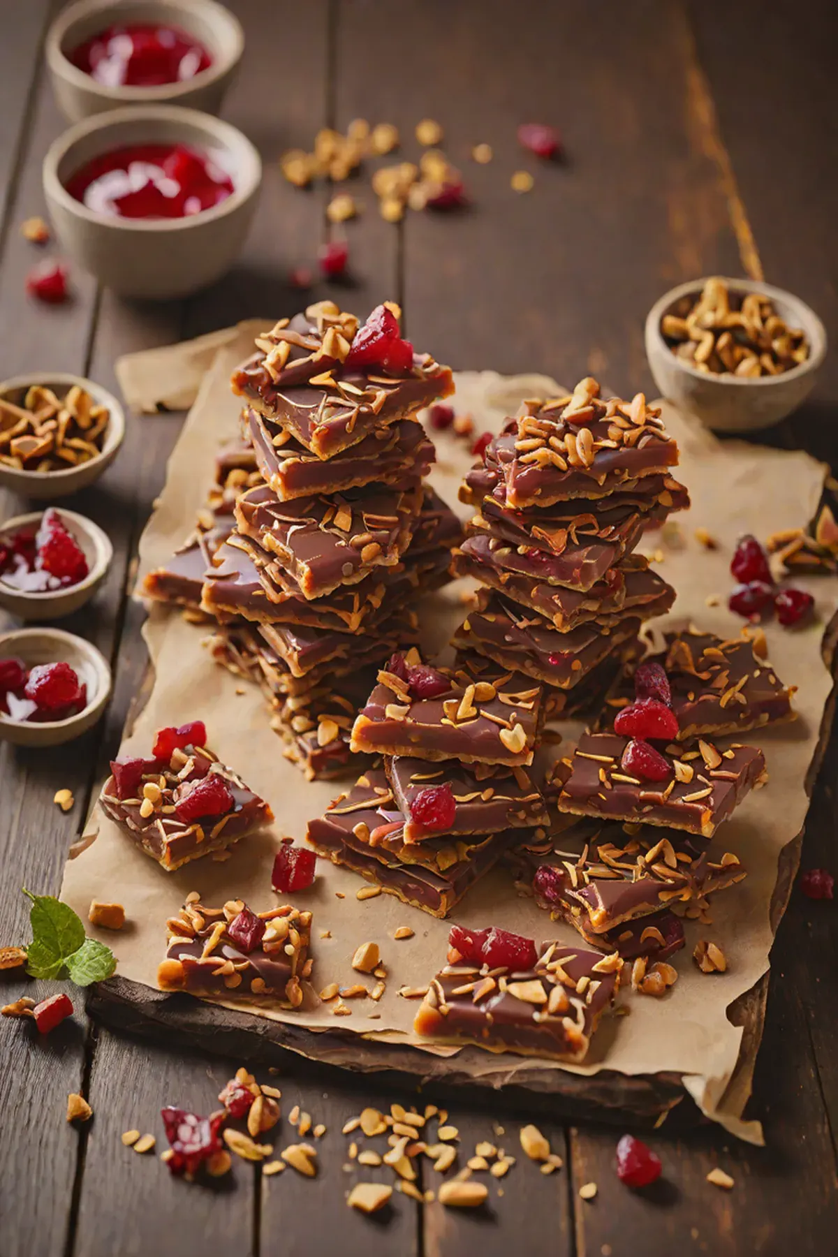 Ruby Chocolate Brittle