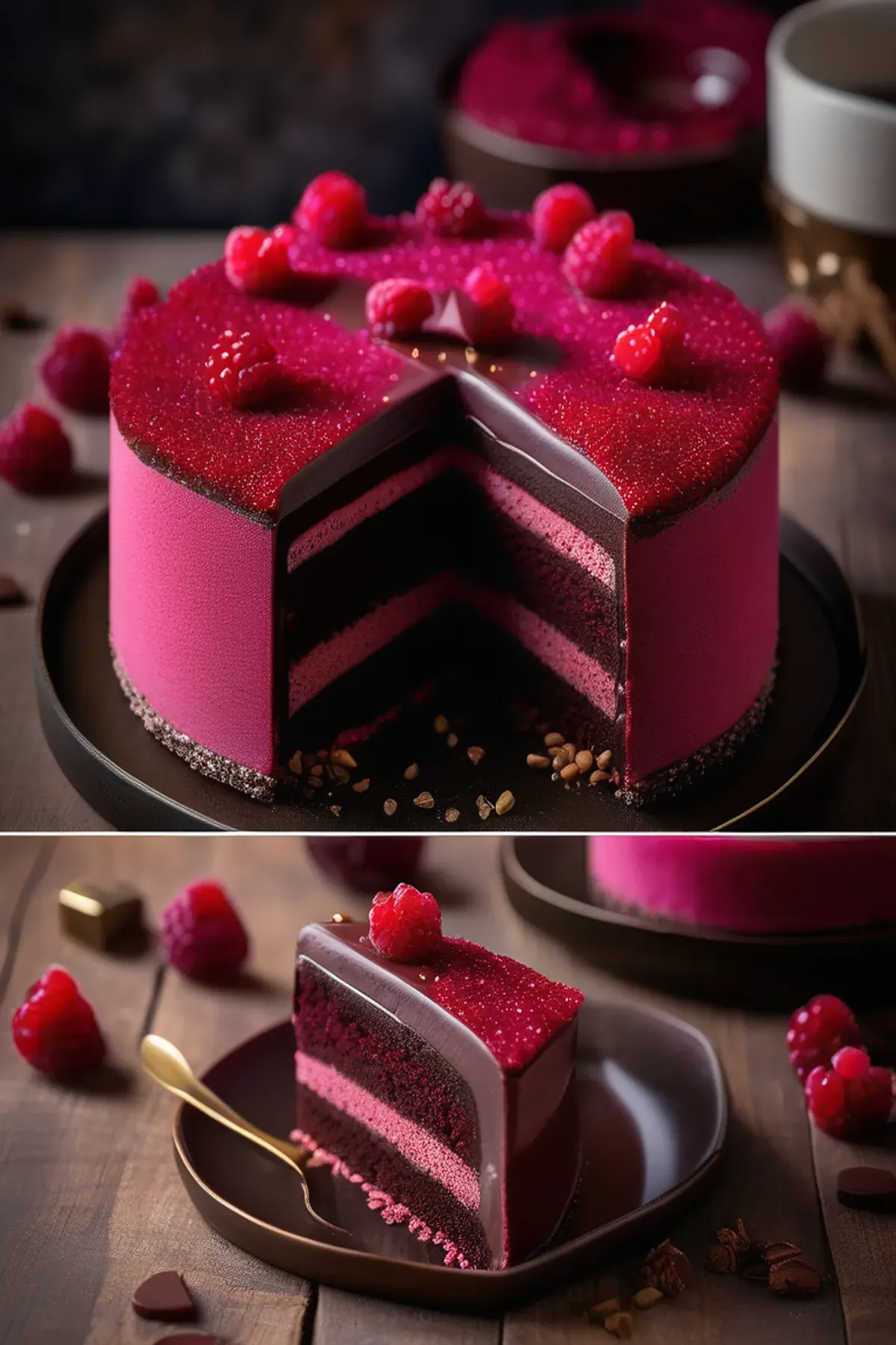 Ruby Chocolate Entremet