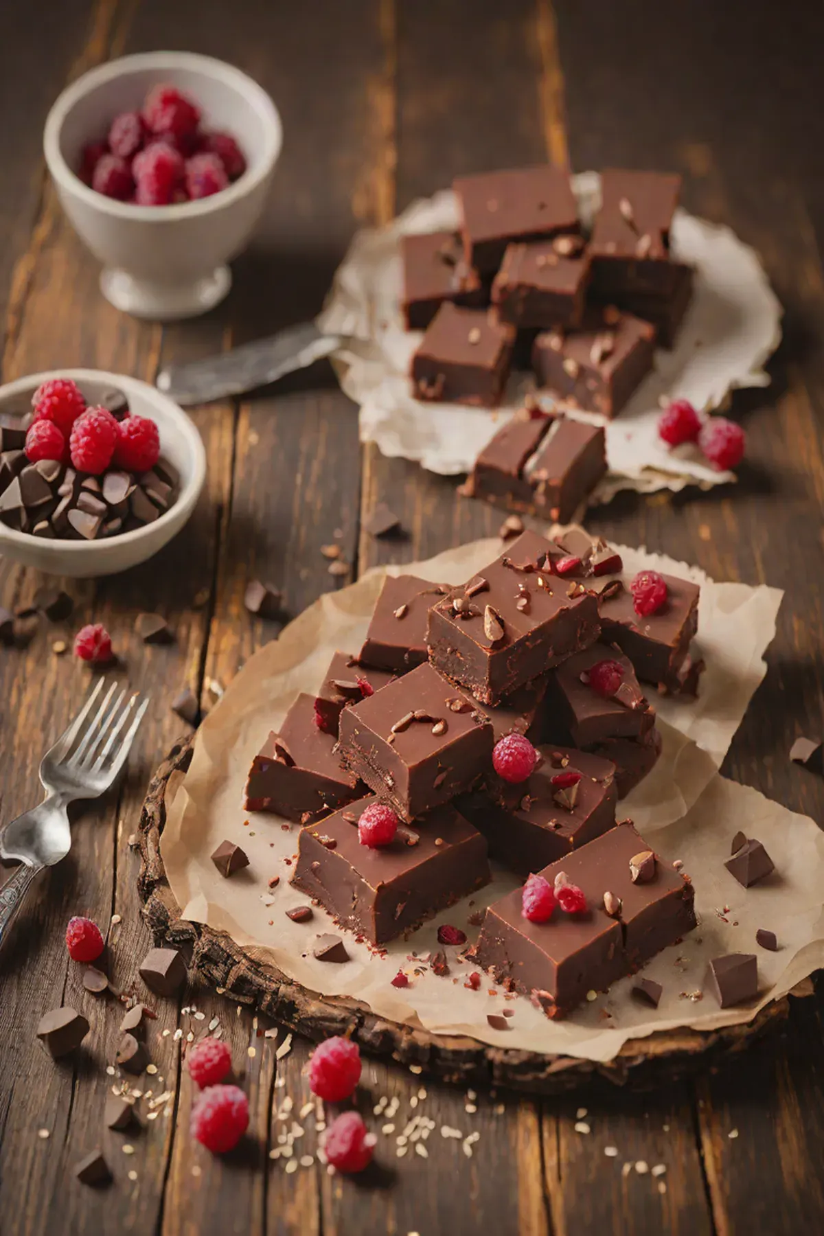 Ruby Chocolate Fudge
