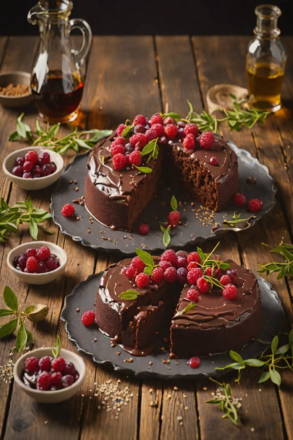 Ruby Chocolate Olive Oil Cake