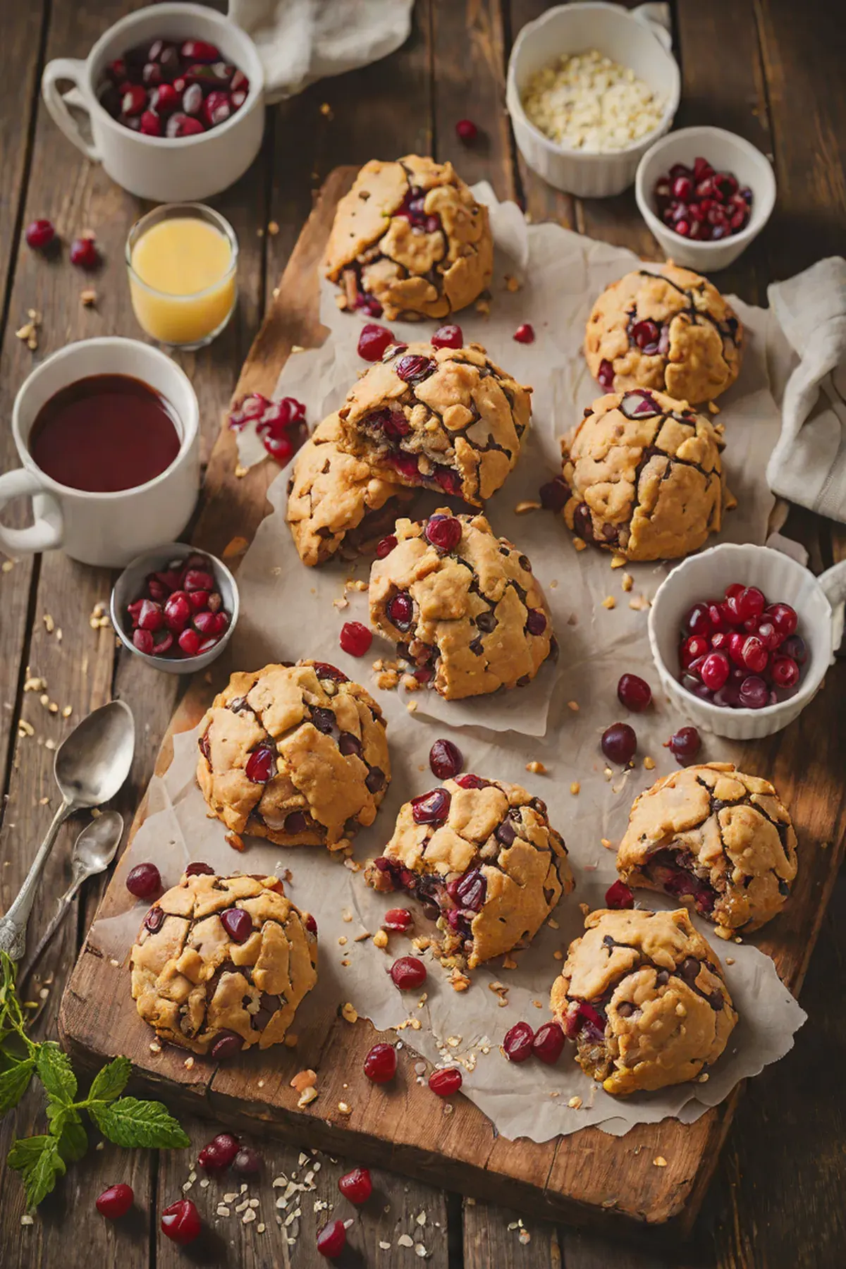 Ruby Chocolate Scones