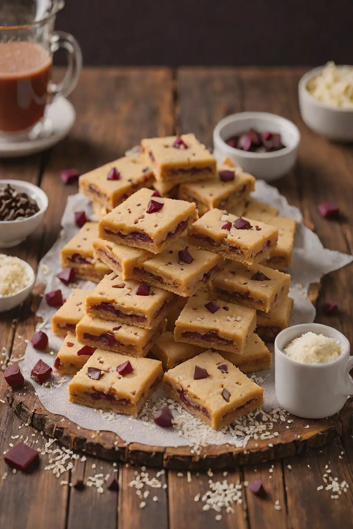 Ruby Chocolate Scottish Shortbread