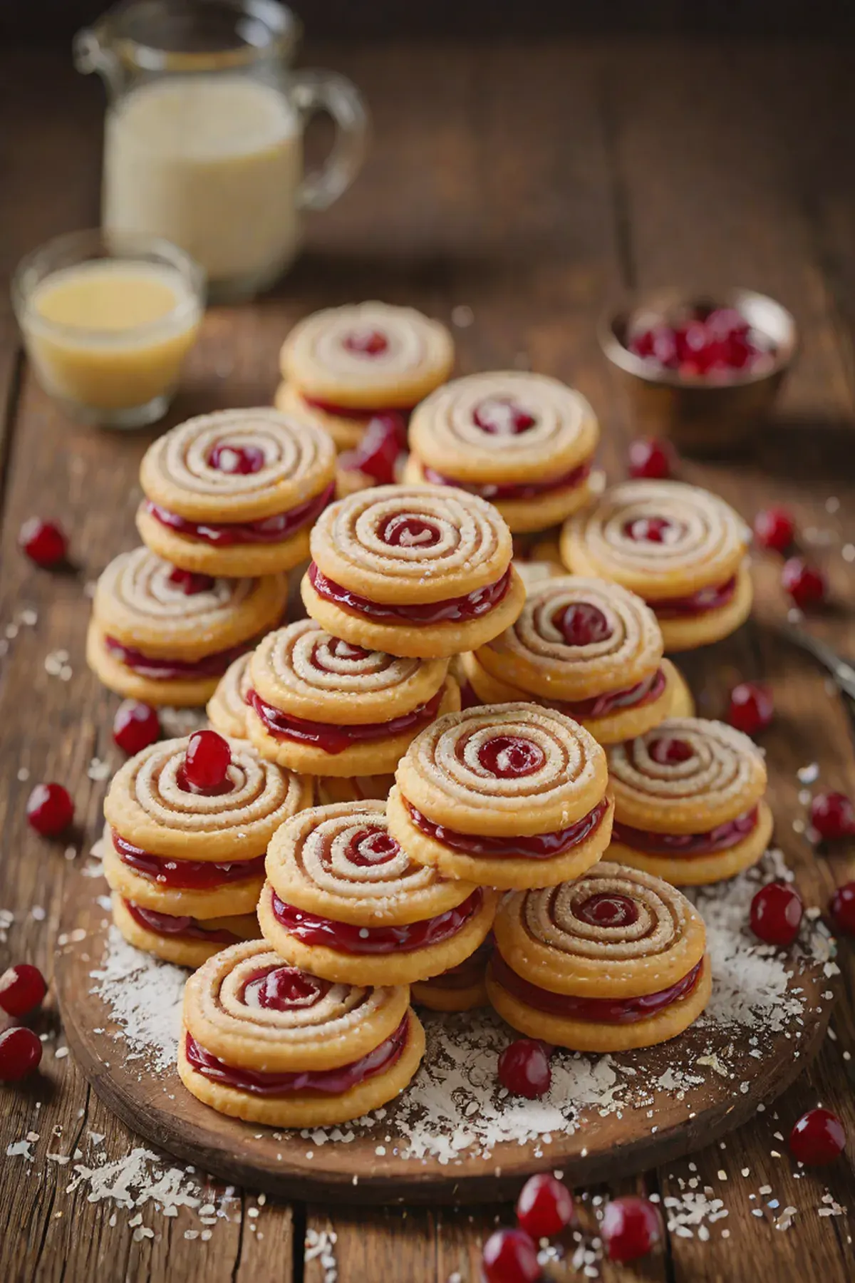 Ruby Chocolate Viennese Whirls