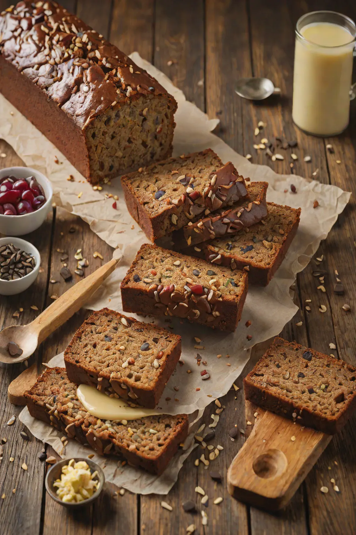 Ruby Chocolate Zucchini Bread