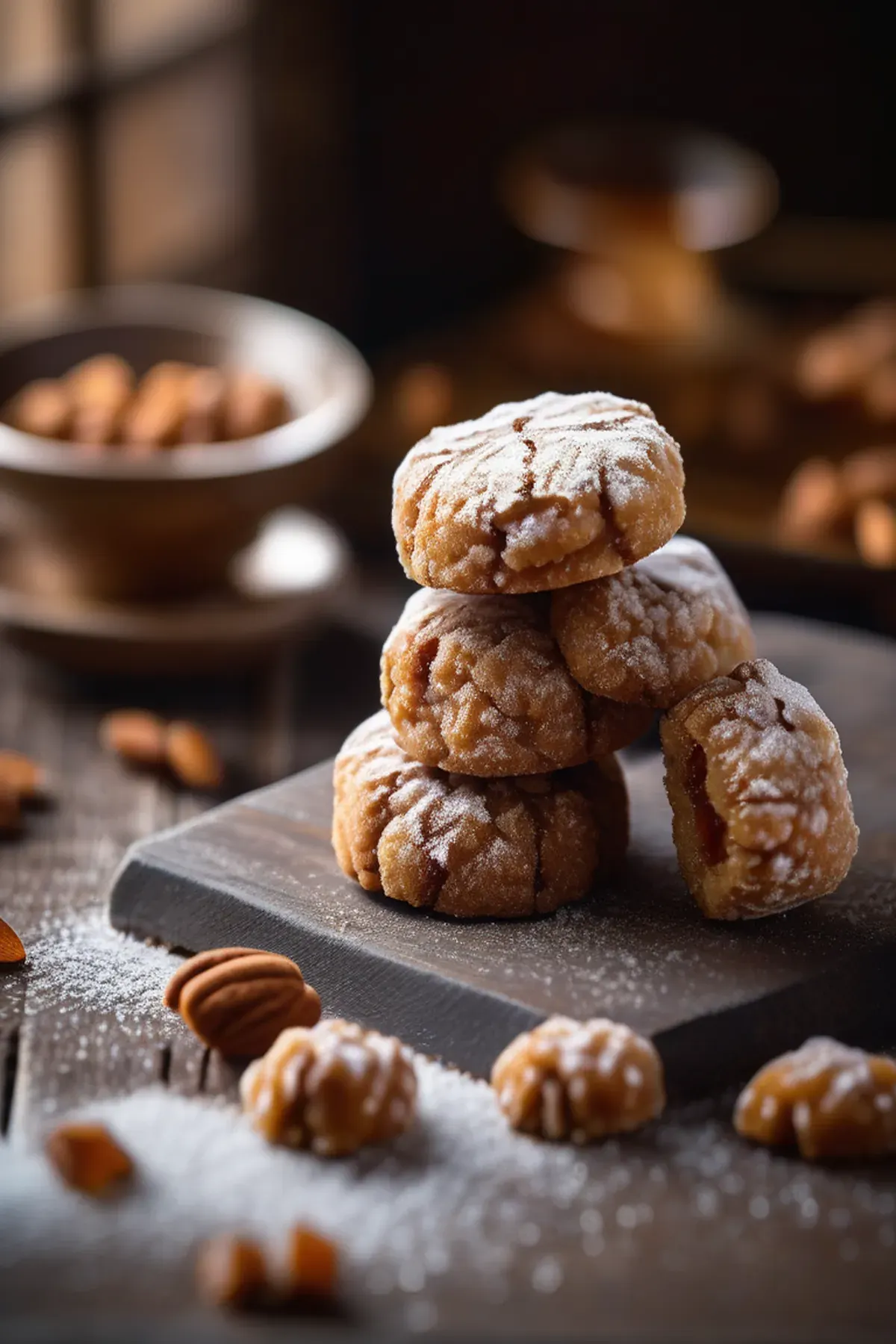 Salted Caramel Amaretti