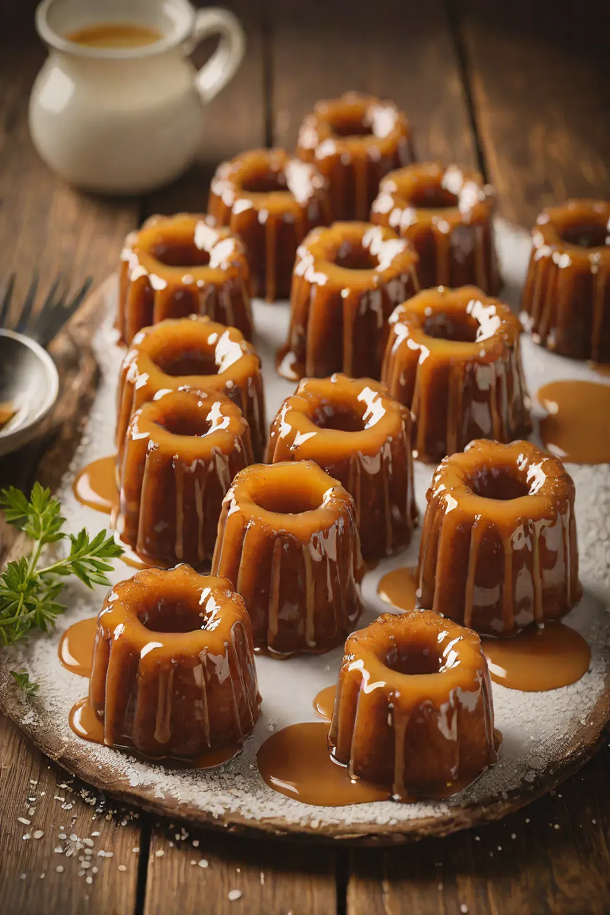 Salted Caramel Cannelés
