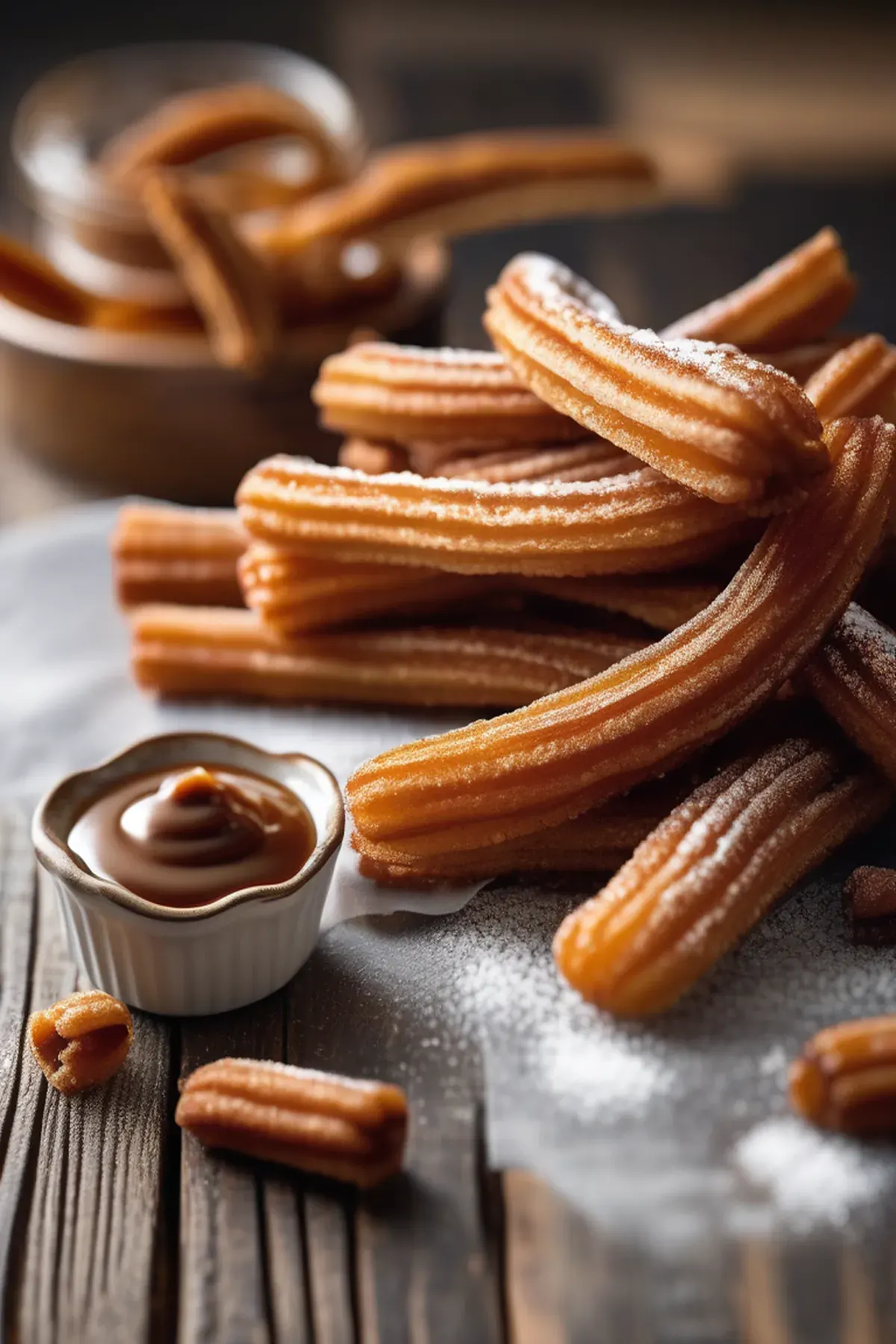 Salted Caramel Churros