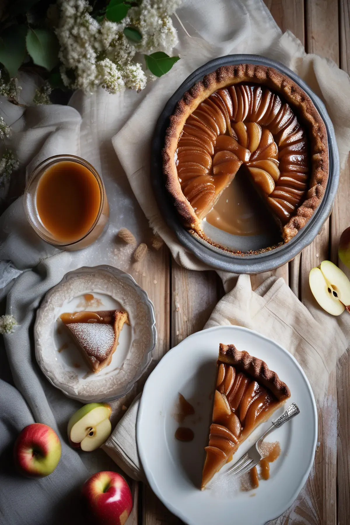 Salted Caramel Clafoutis