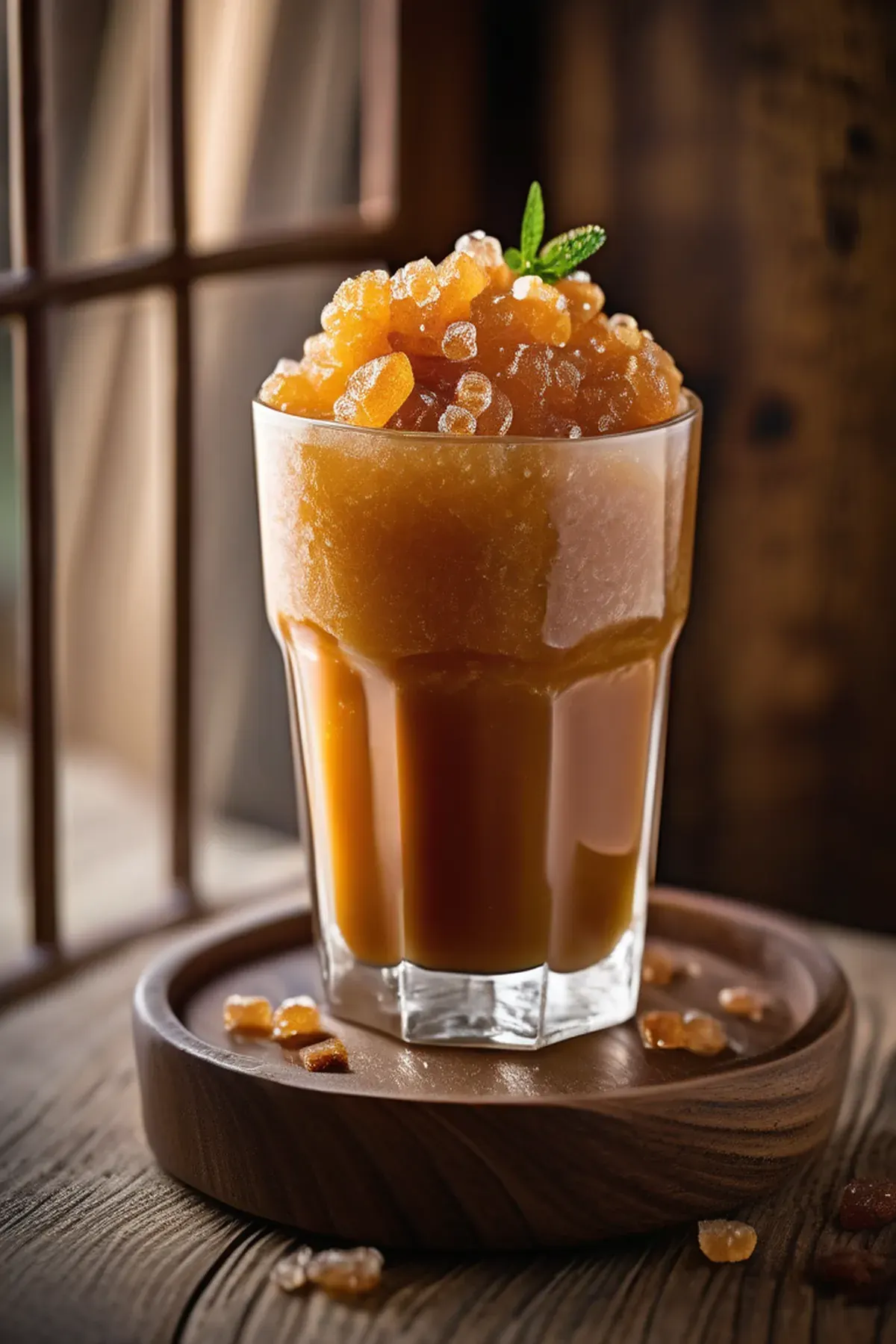 Salted Caramel Granita