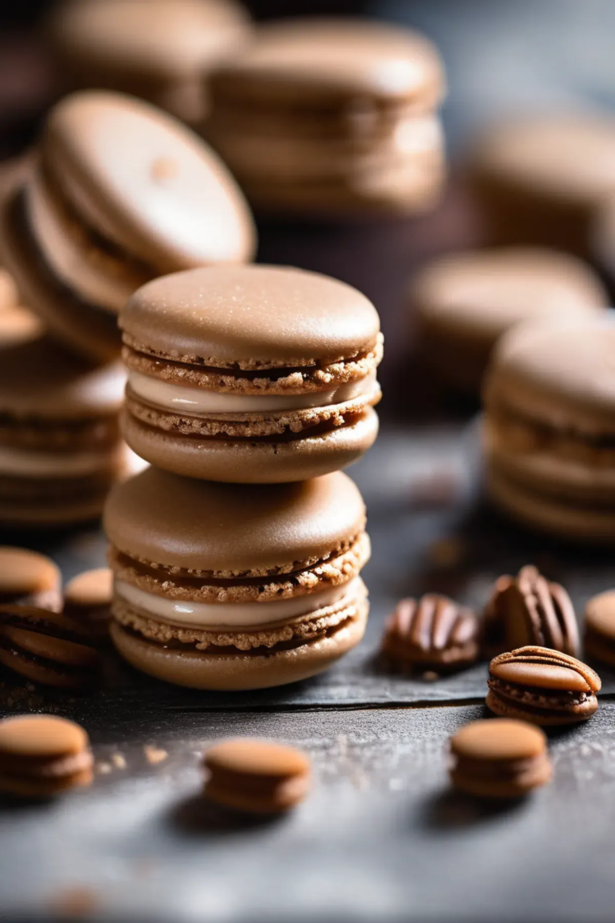 Salted Caramel Macarons