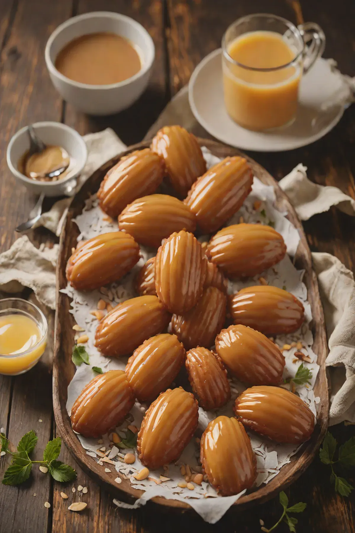 Salted Caramel Madeleines