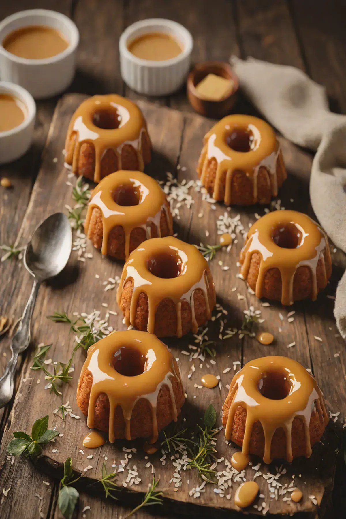 Salted Caramel Mini Bundts