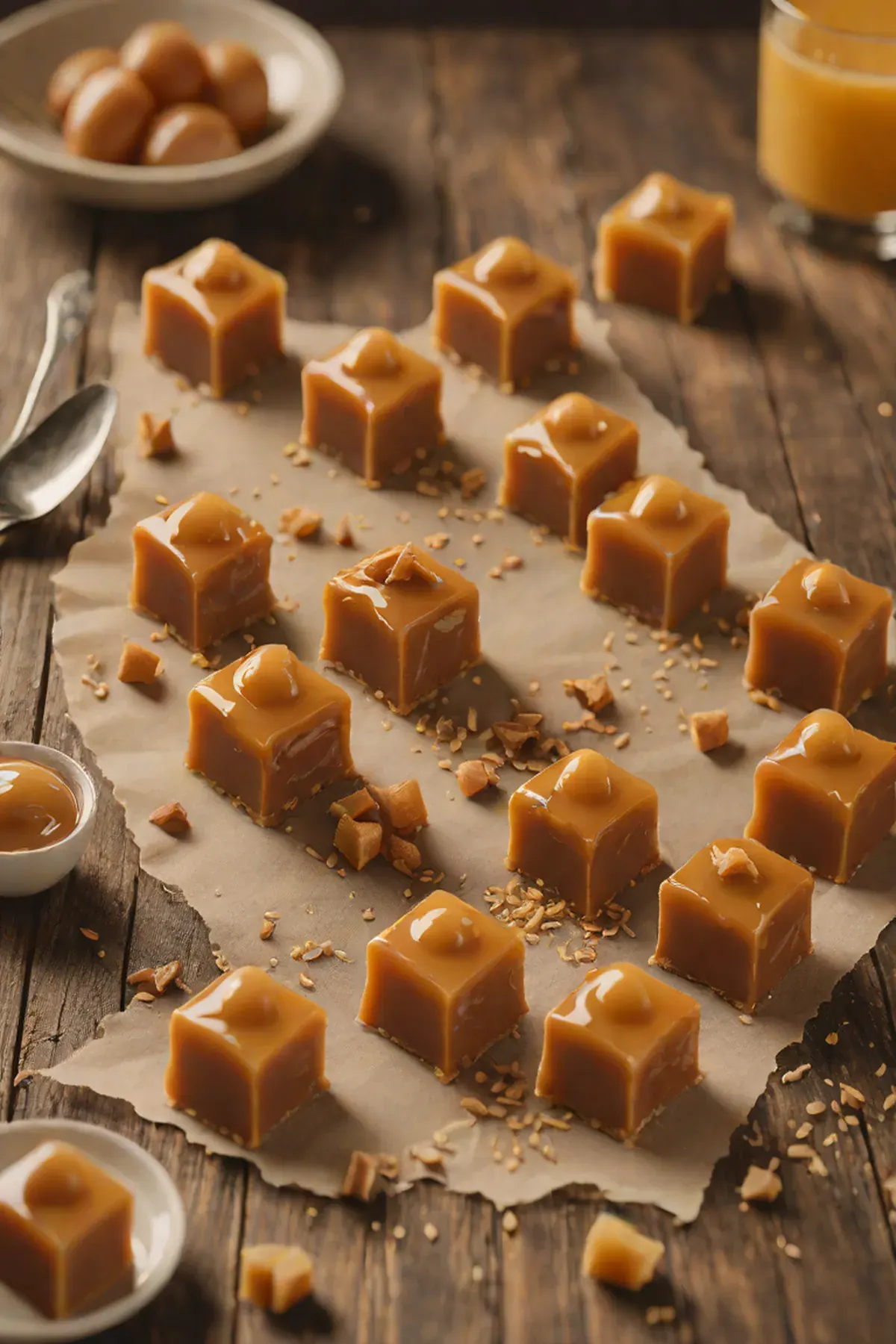 Salted Caramel Petits Fours