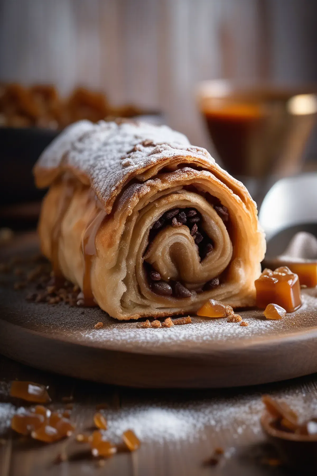 Salted Caramel Strudel