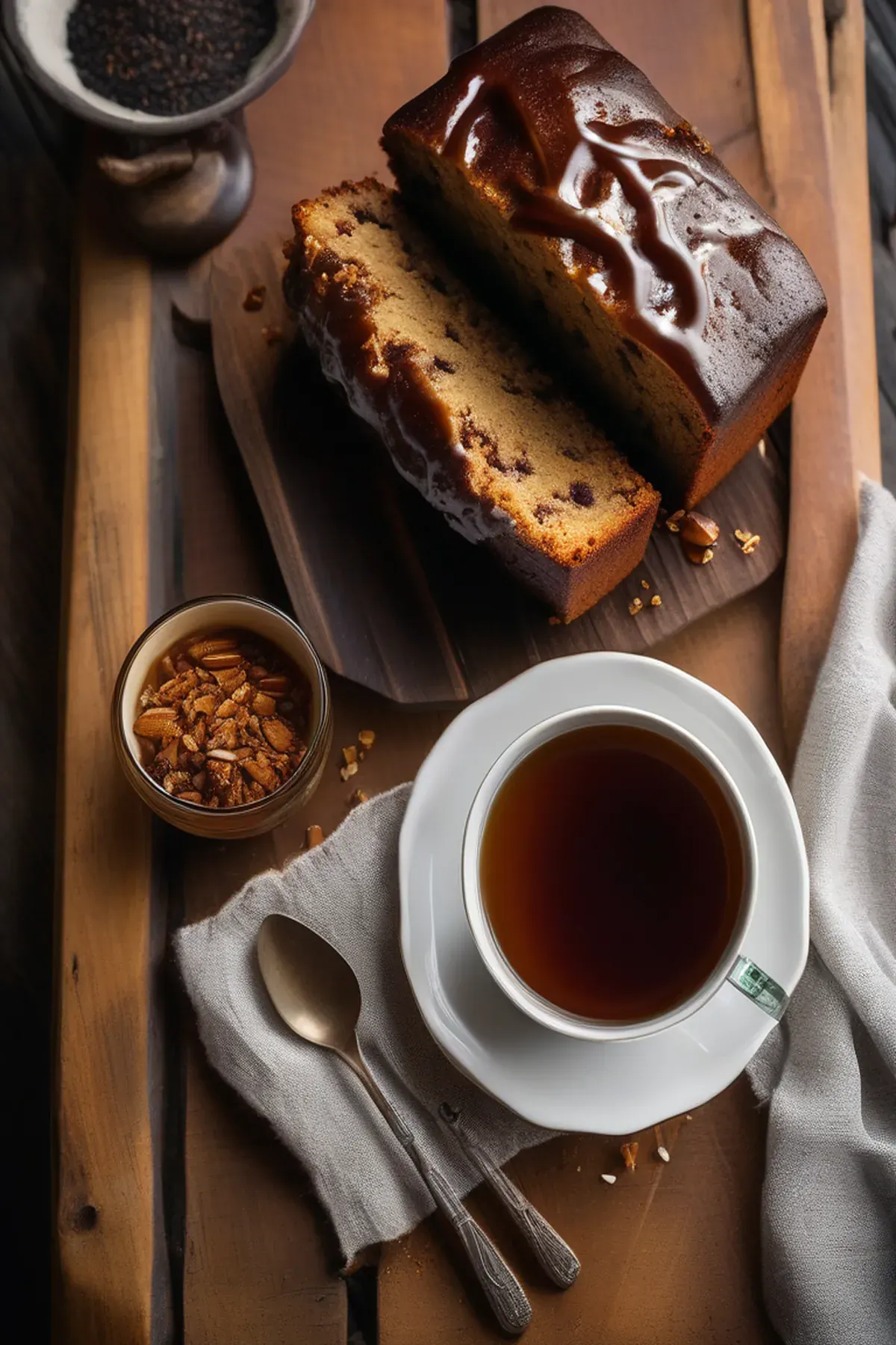 Salted Caramel Tea Loaf
