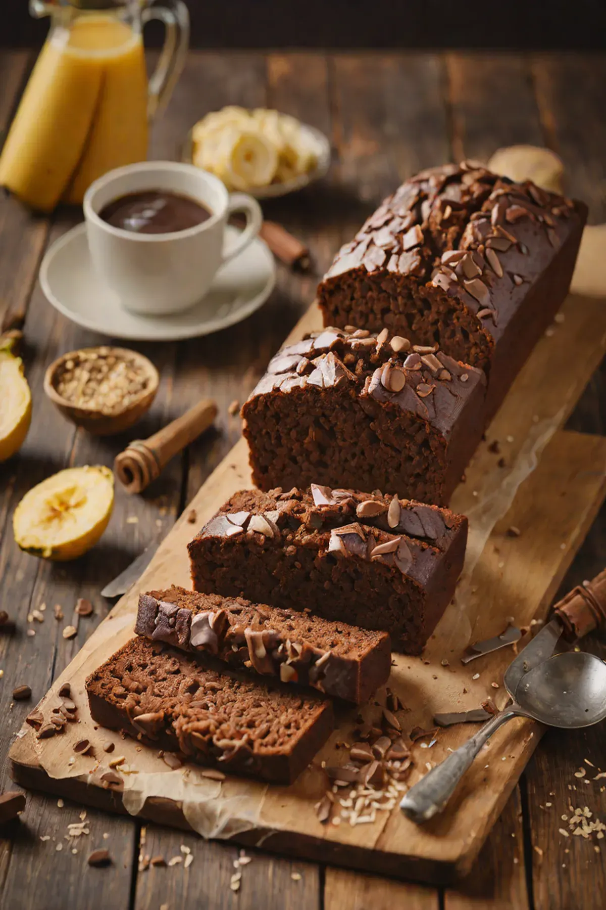 Salted Chocolate Banana Bread