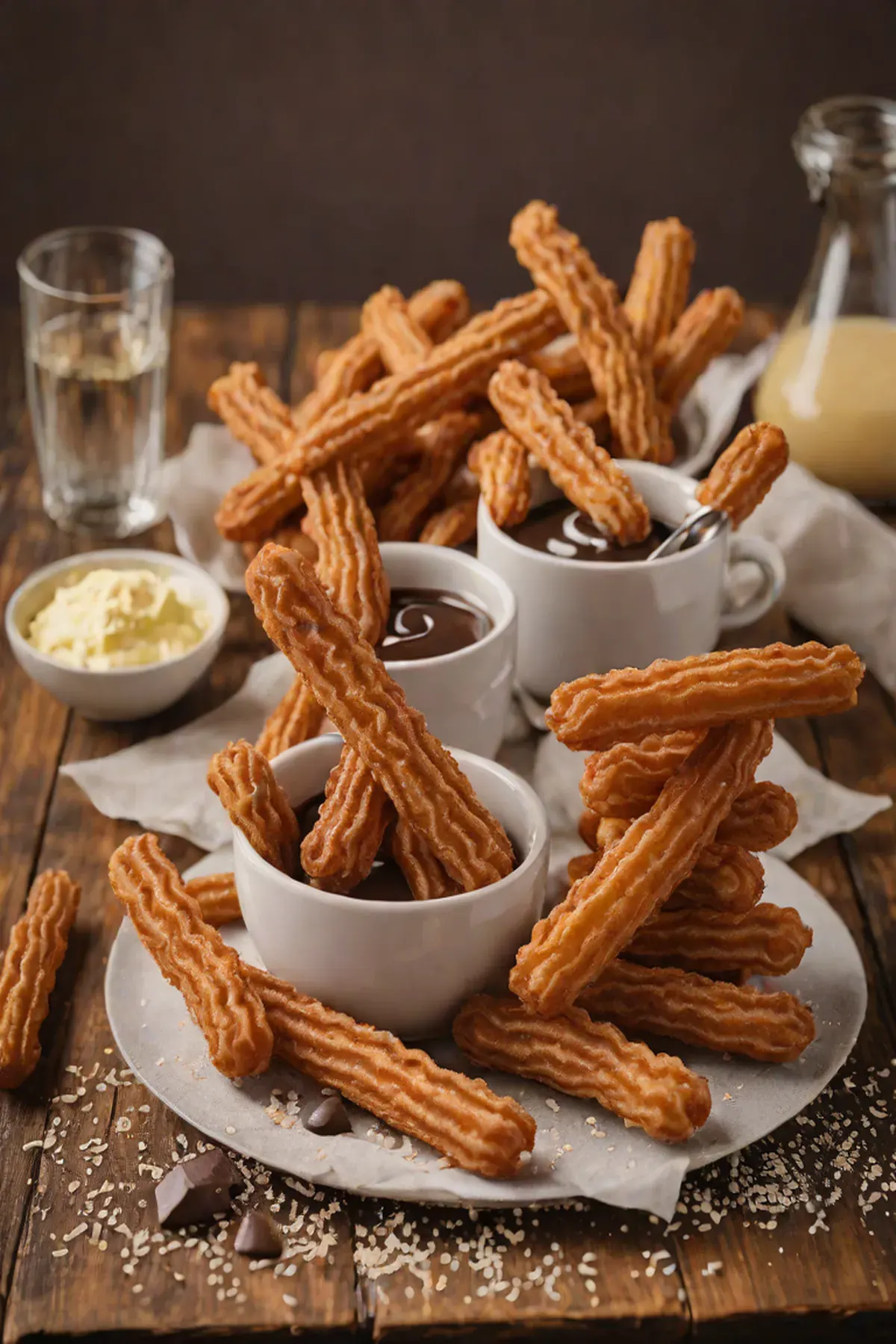 Salted Chocolate Churros