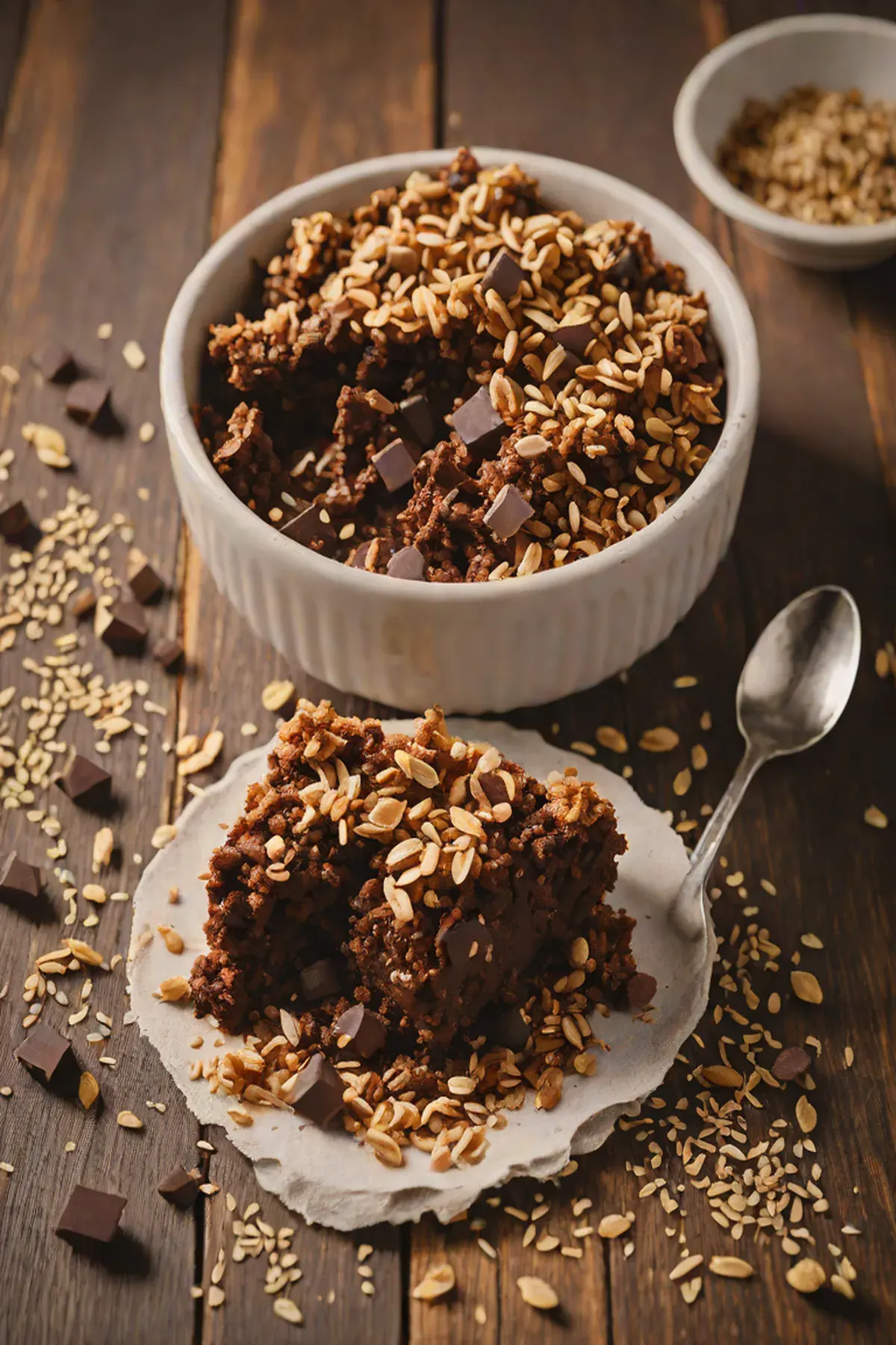Salted Chocolate Crumble
