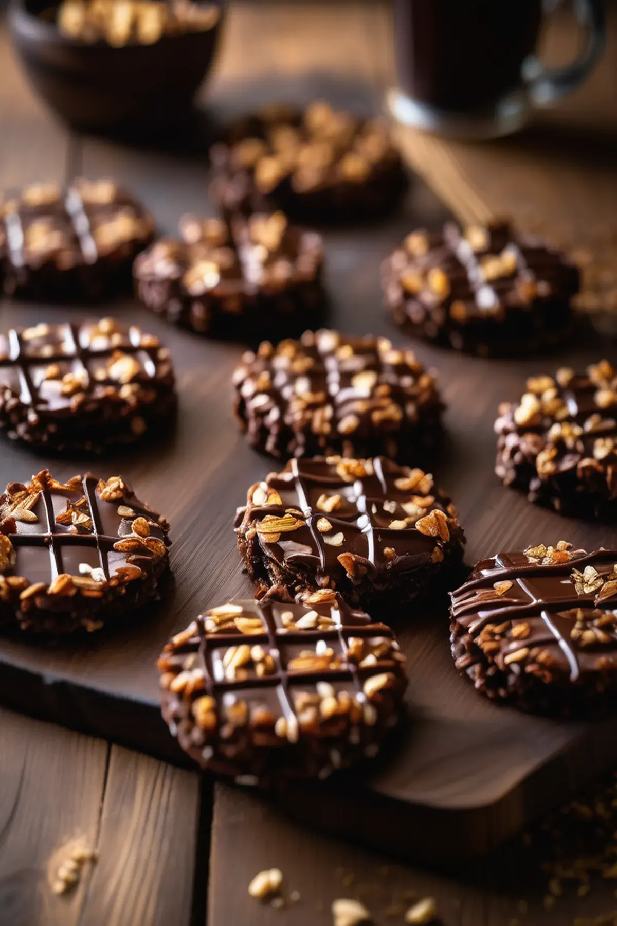 Salted Chocolate Florentines