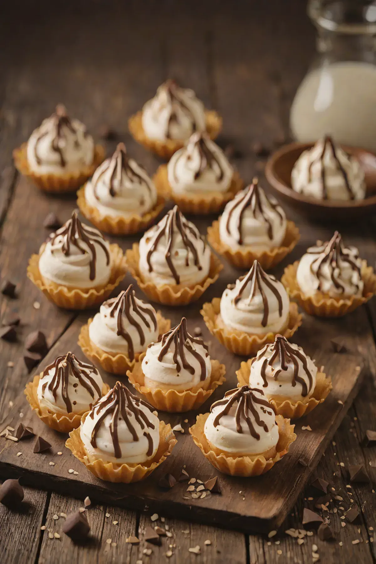 Salted Chocolate Meringue Kisses