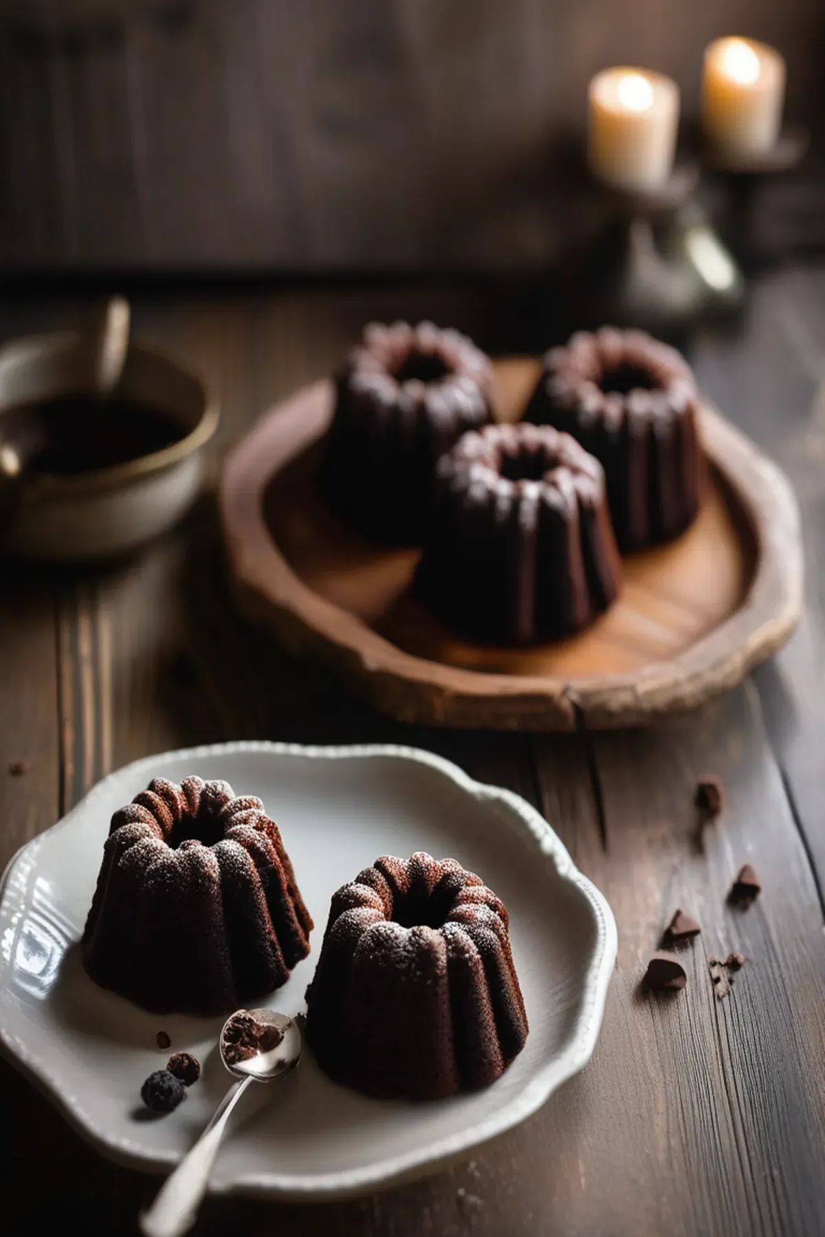 Salted Chocolate Mini Bundts