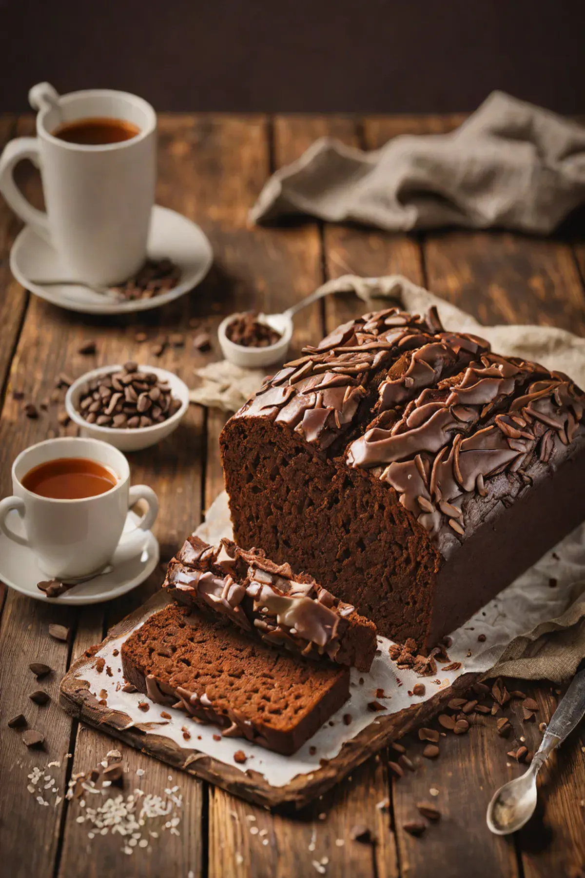 Salted Chocolate Tea Loaf