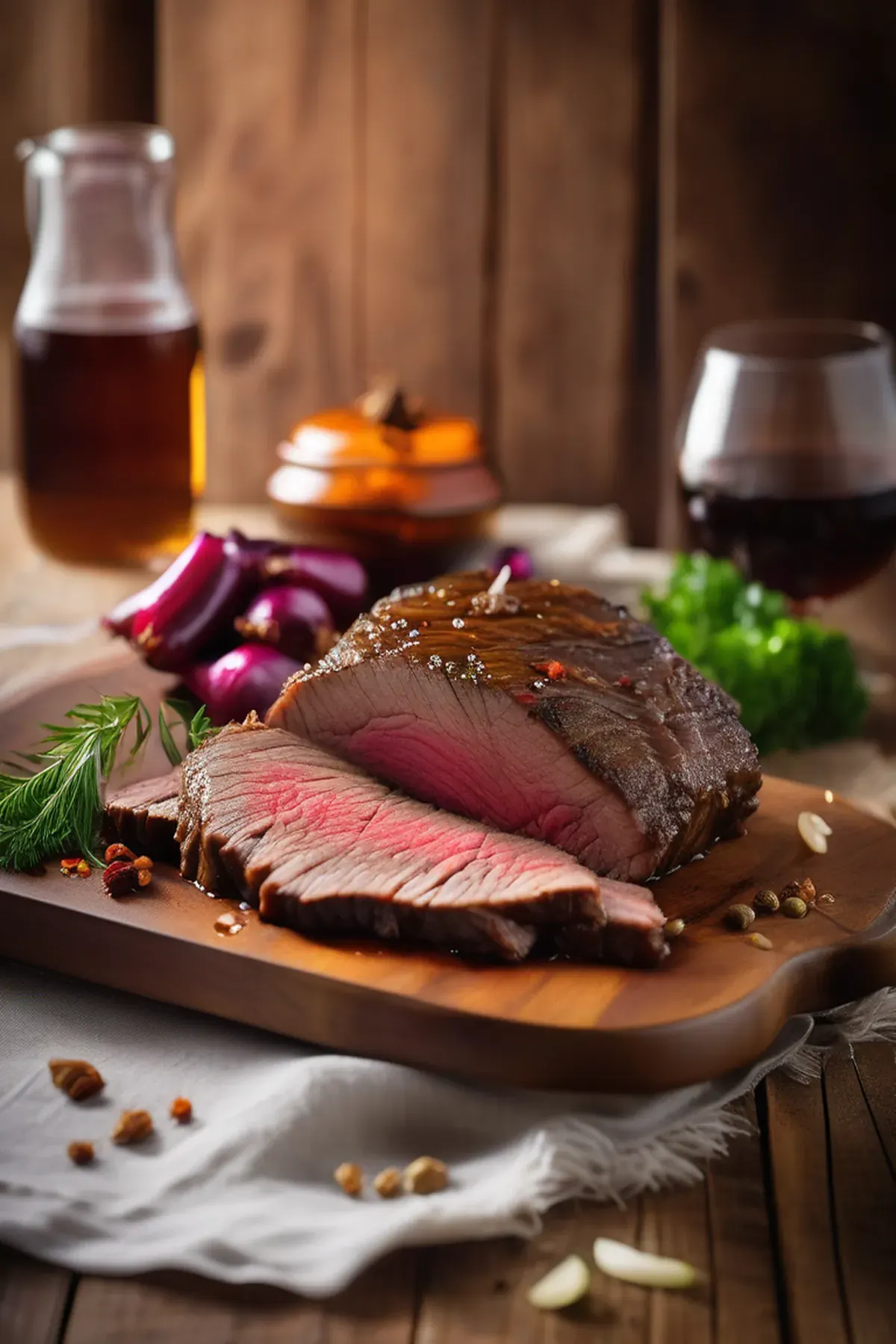 Slow cooker beef brisket