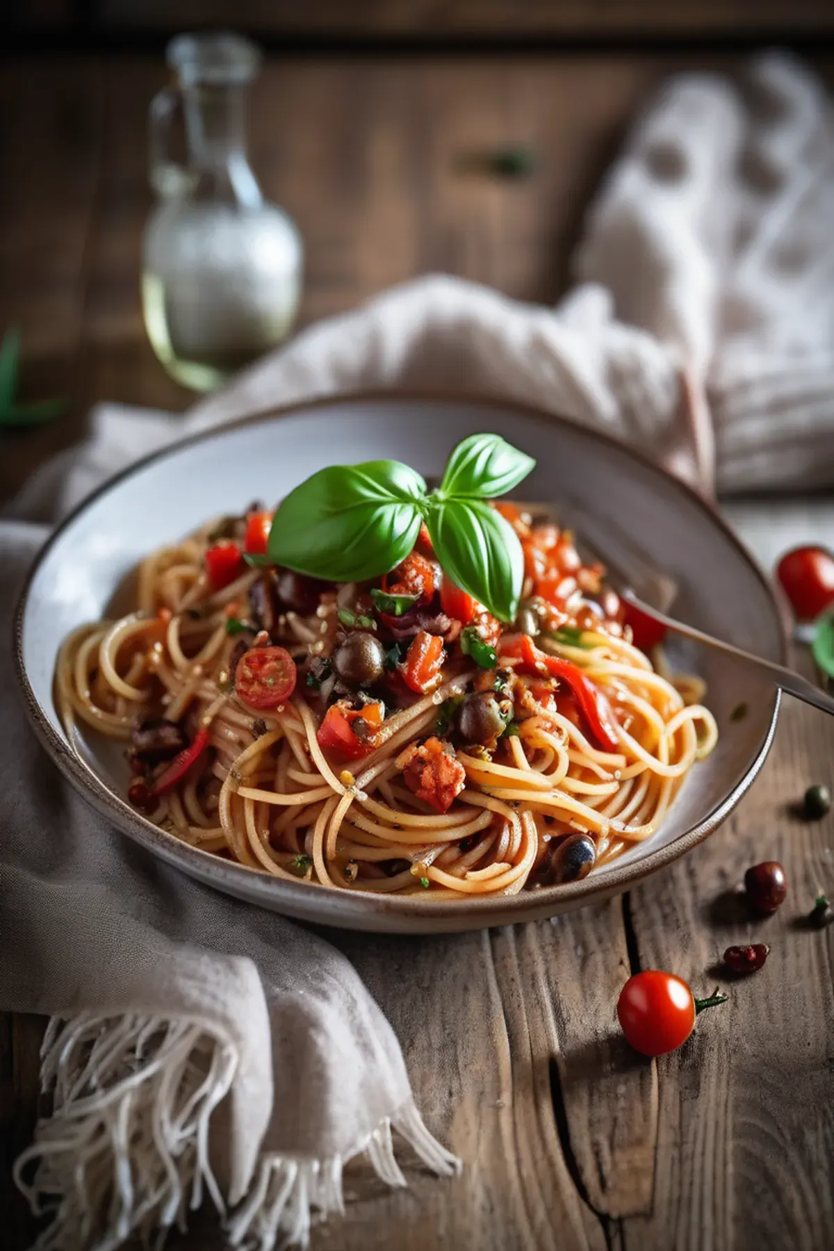 Spaghetti puttanesca