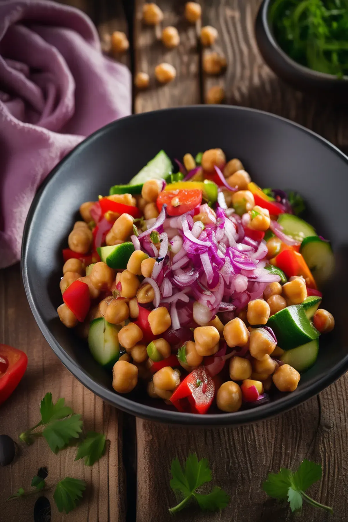 Spanish Chickpea Salad