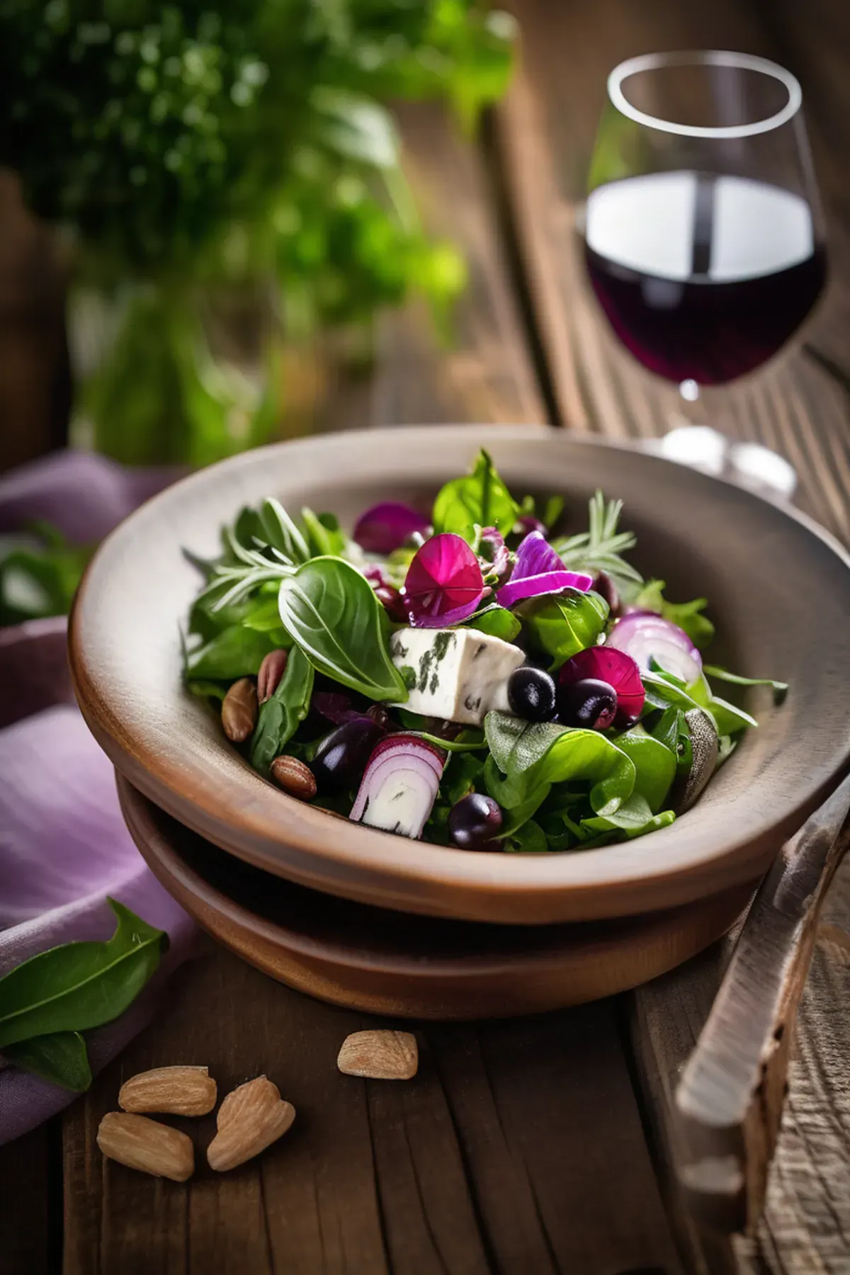 Spanish Goat Cheese Salad