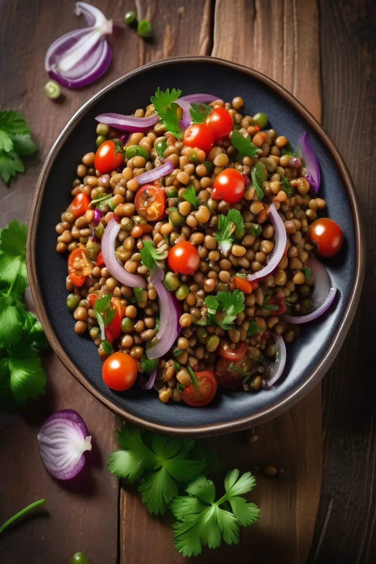 Spanish Lentil Salad