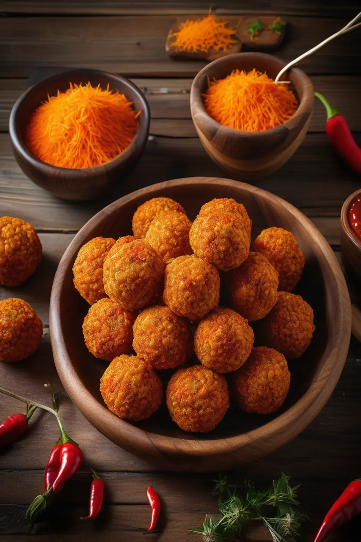 Spicy Cheese Balls