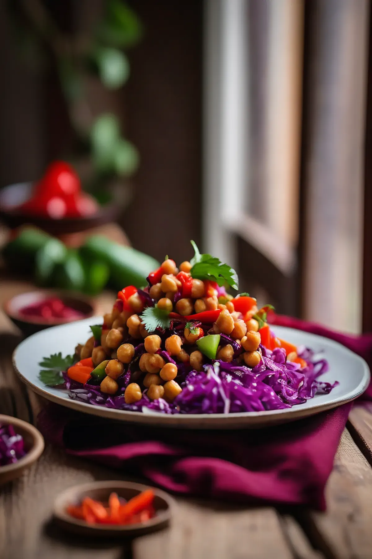 Thai Chickpea Salad