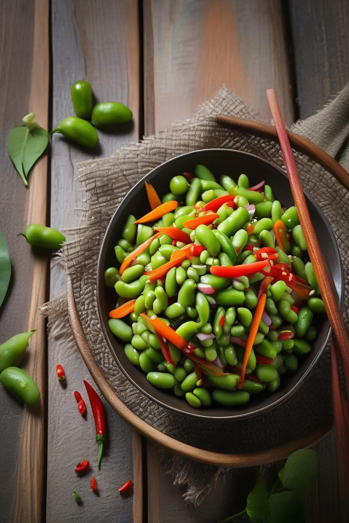 Thai Edamame Salad