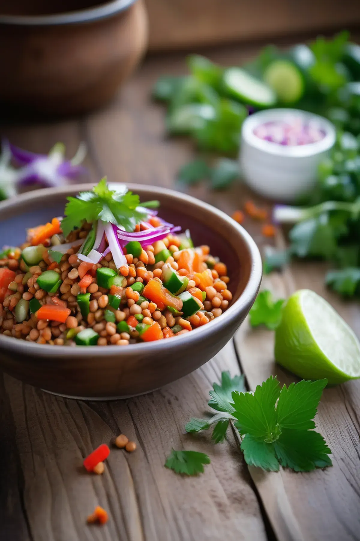 Thai Lentil Salad