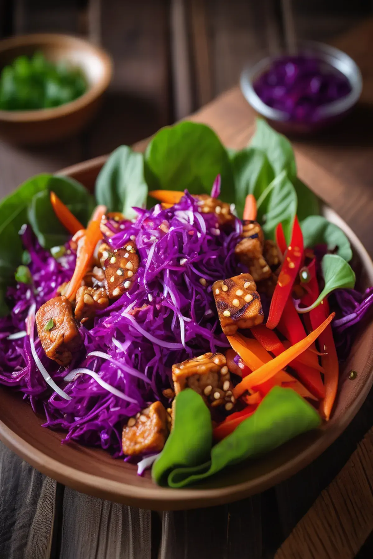 Thai Tempeh Salad