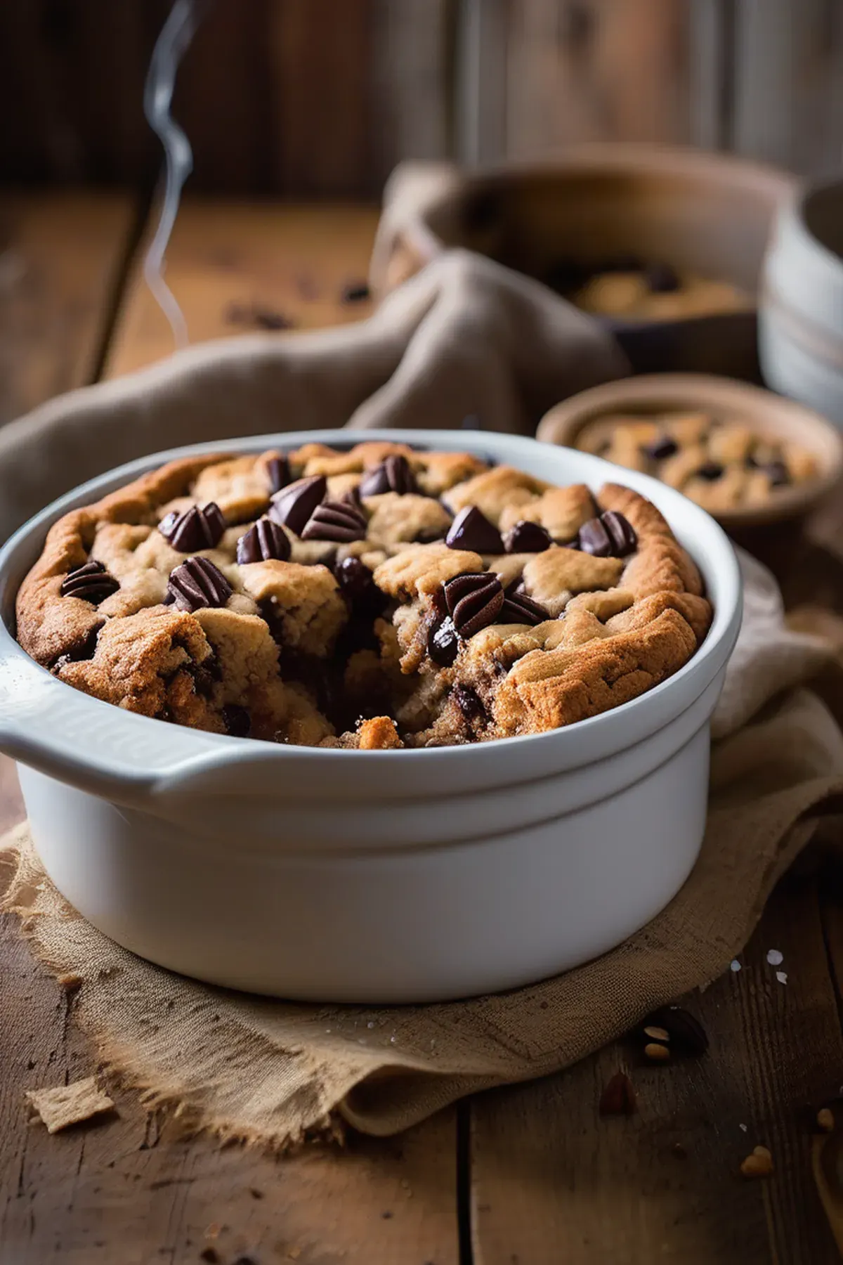 Gooey Cookie Casserole