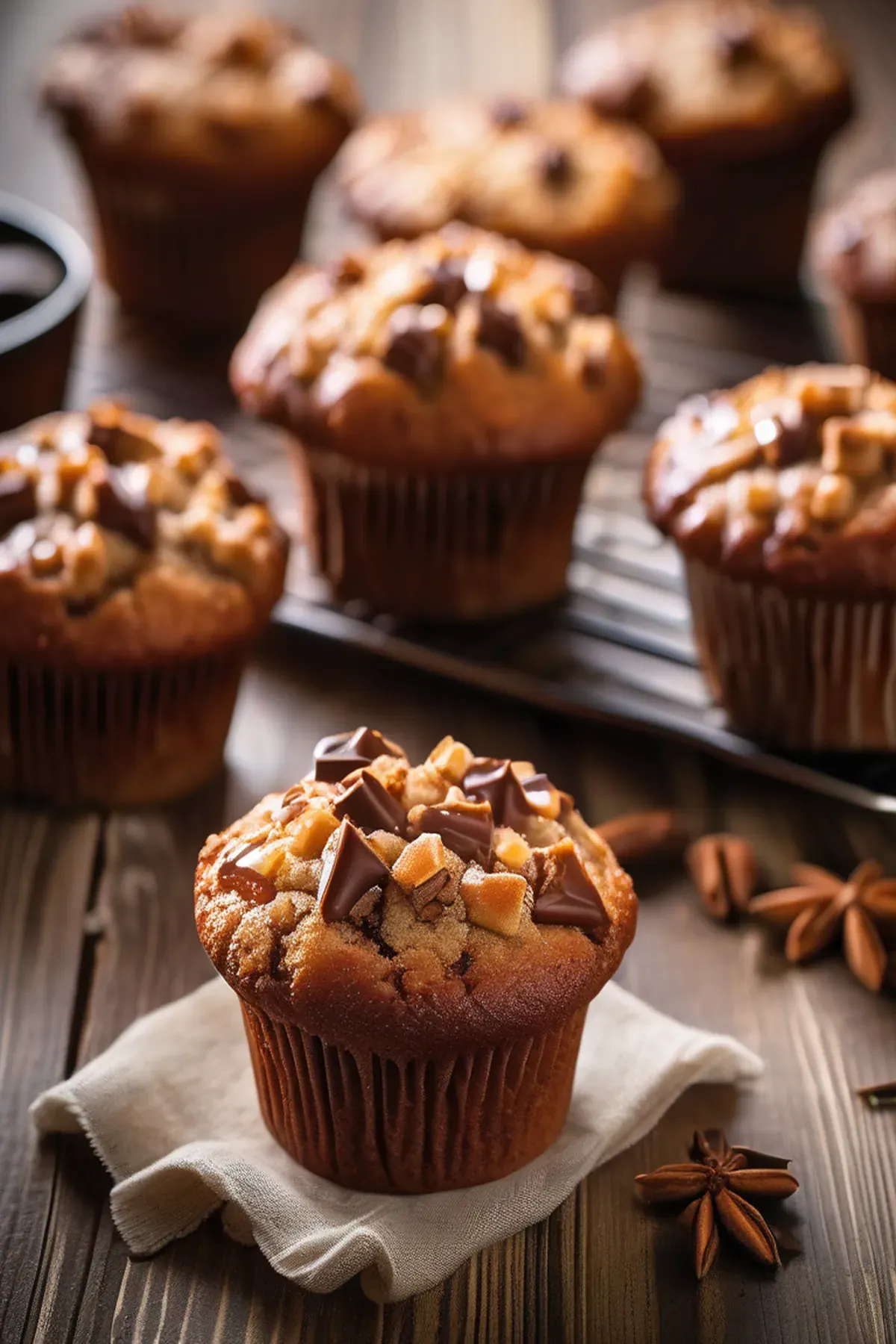 Toffee Jumbo Muffins