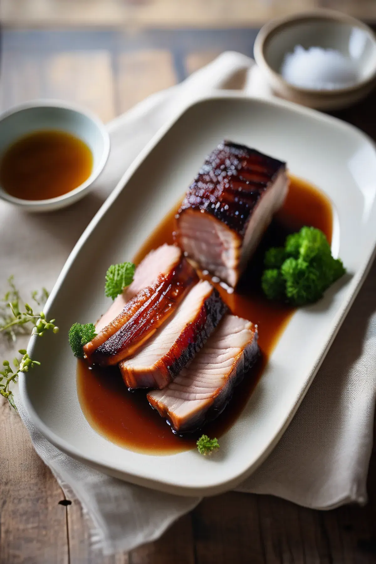 Tommy Banks' Roast pork belly