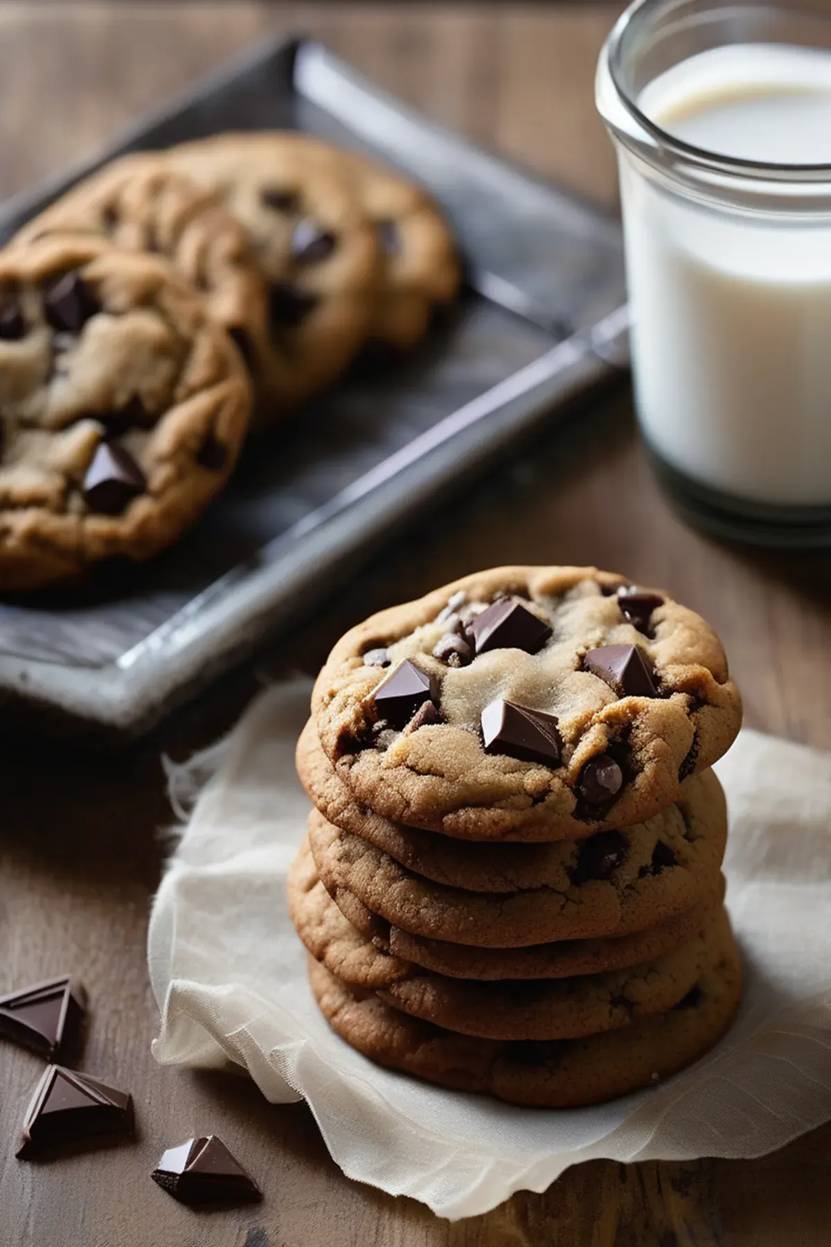 Treacle Chocolate Chip Cookies