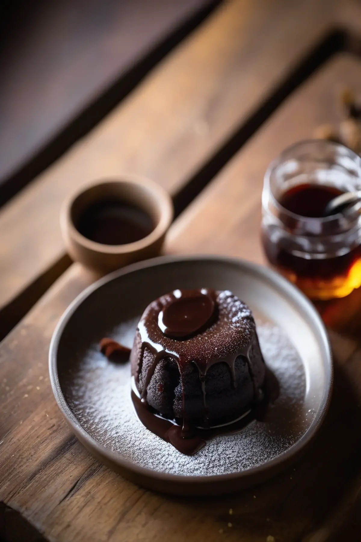 Treacle Molten Lava Cake