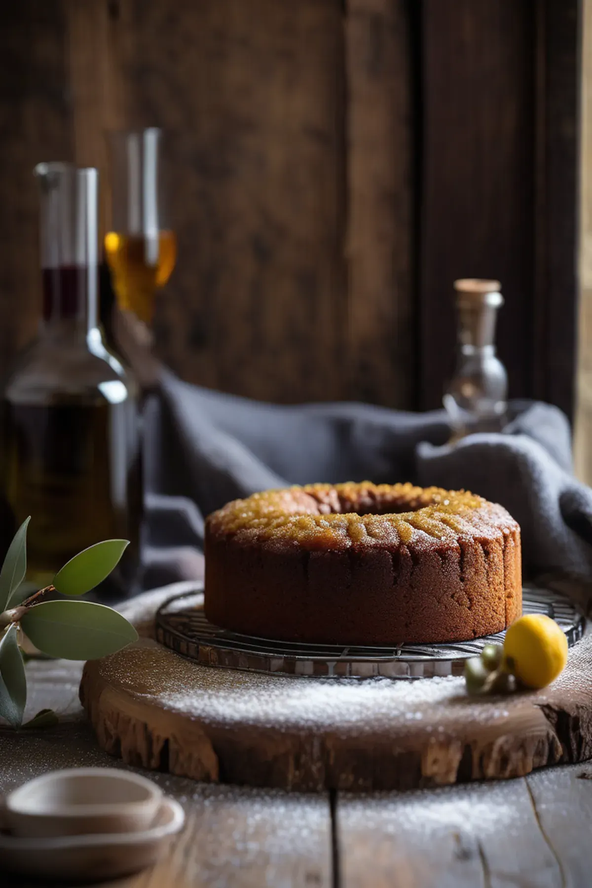 Treacle Olive Oil Cake