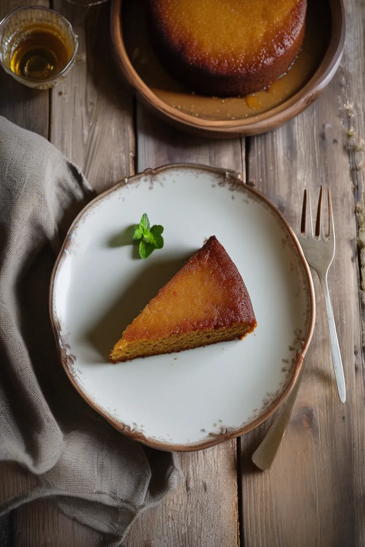 Treacle Polenta Cake