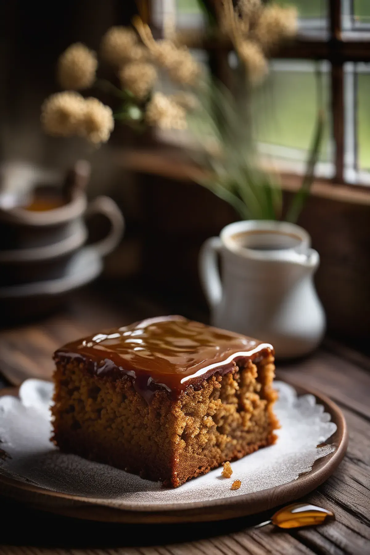 Treacle Traybake Cake