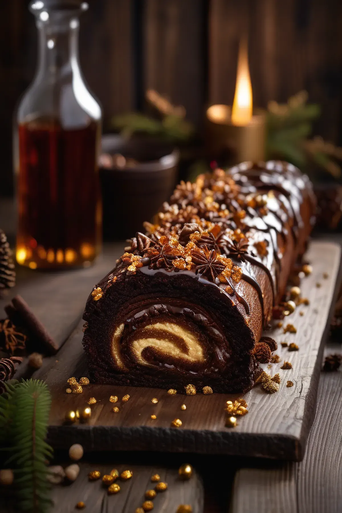 Treacle Yule Log